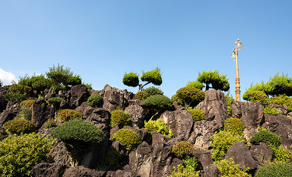 造園・庭造り・植栽・園芸・生垣・竹垣・石組み・蹲（つくばい）